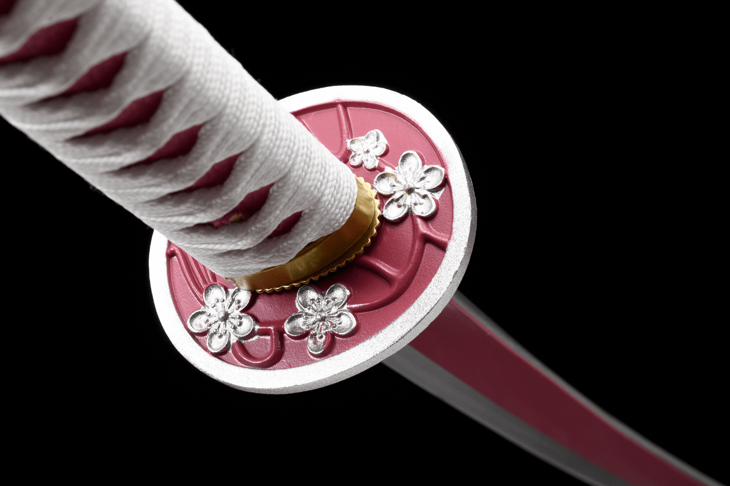 Kanao Tsuyuri Katana-Schwert – Tsuba-Detail