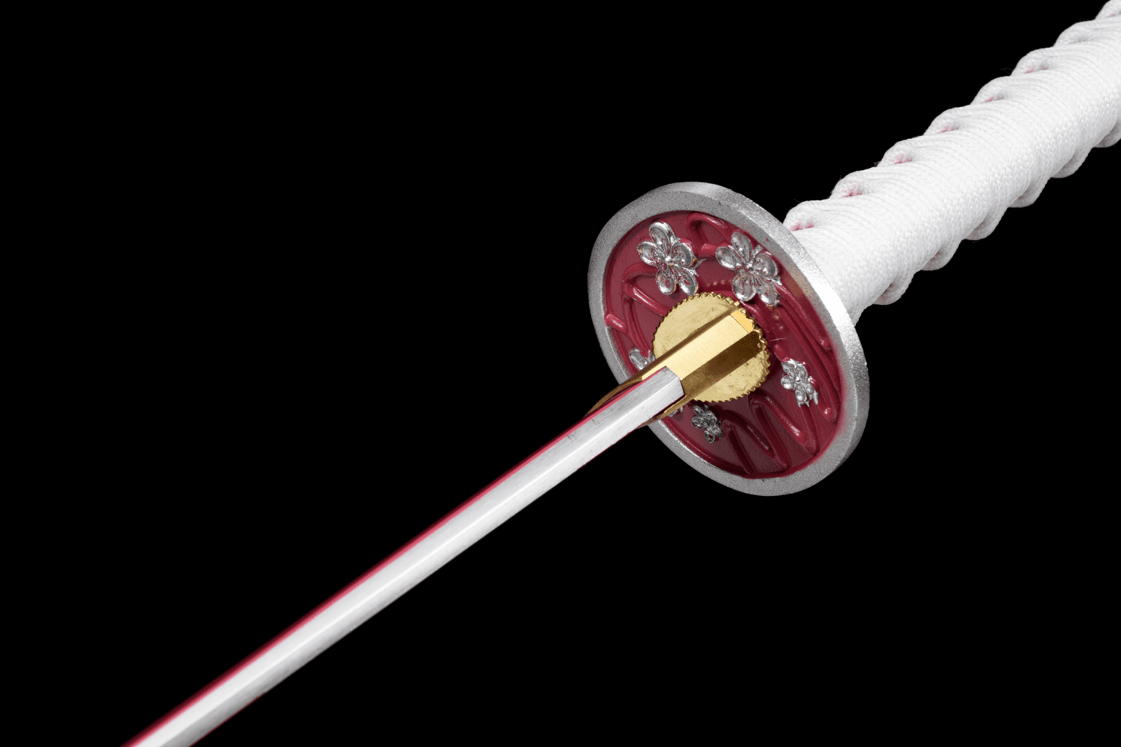 Kanao Tsuyuri Katana-Schwert – Griff-Detail