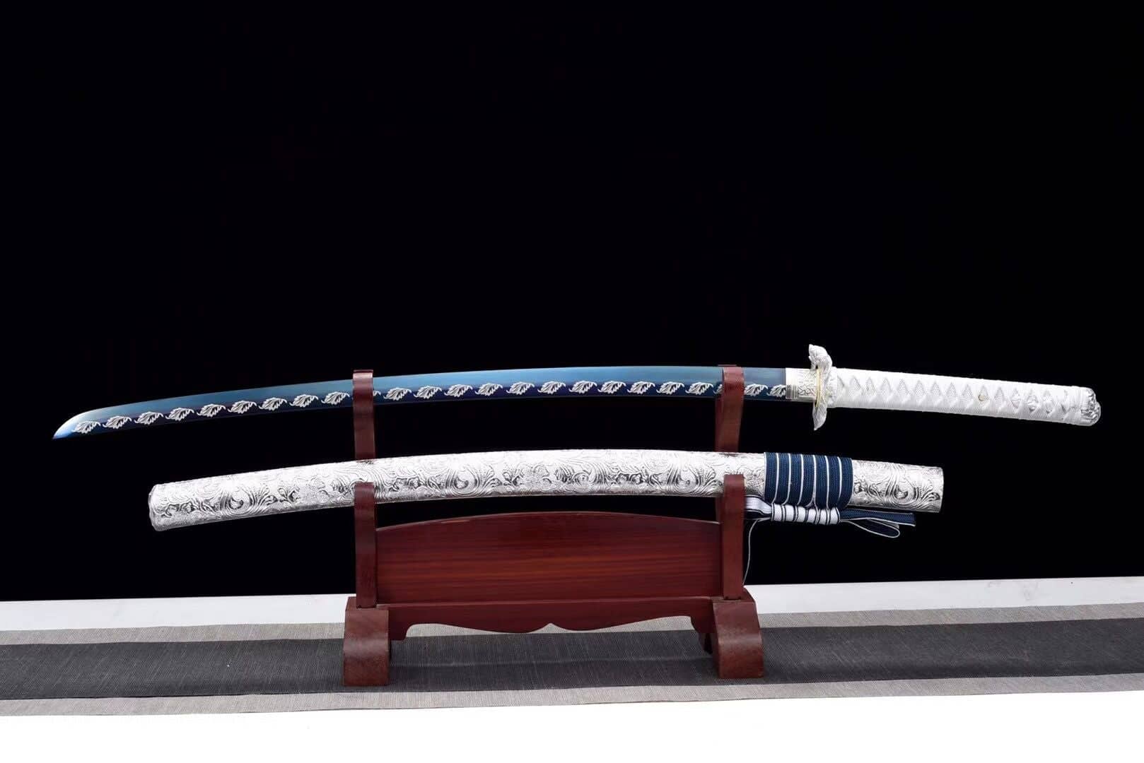 Katana Angel Wings – Griff-Detail