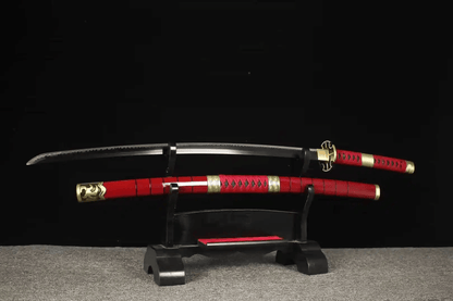 Sandai Kitetsu Katana-Schwert – Tsuba-Detail