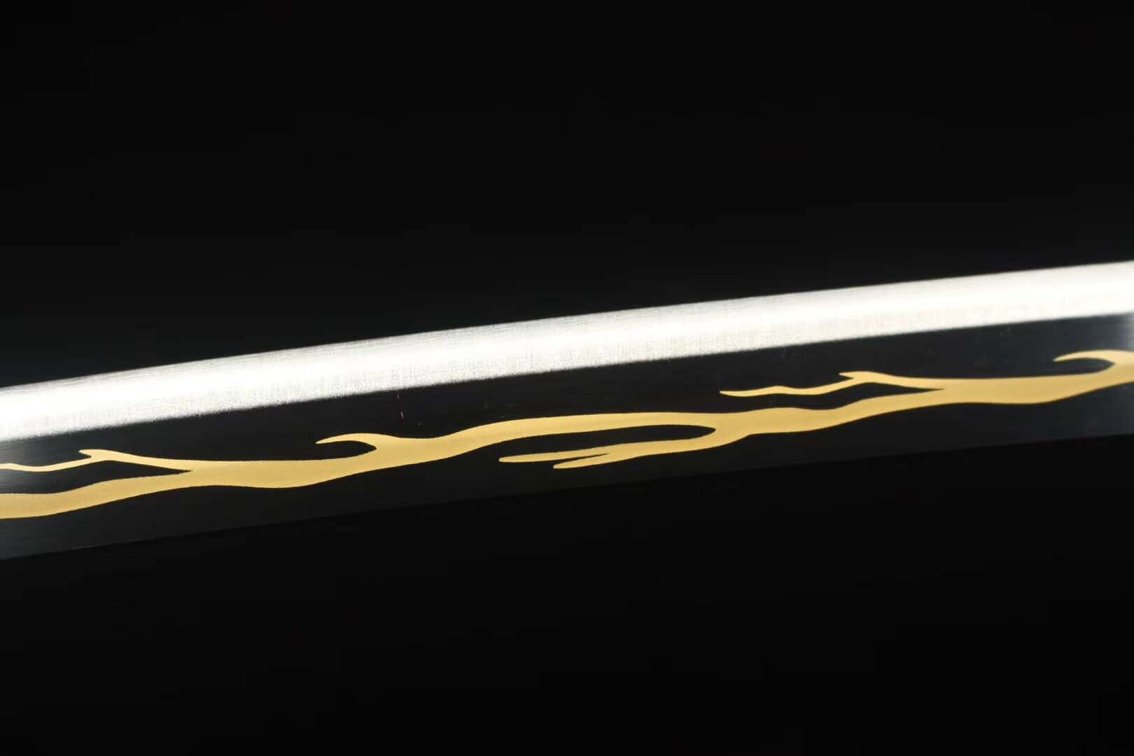 Zenitsu Agatsuma Katana-Schwert – Gesamtansicht