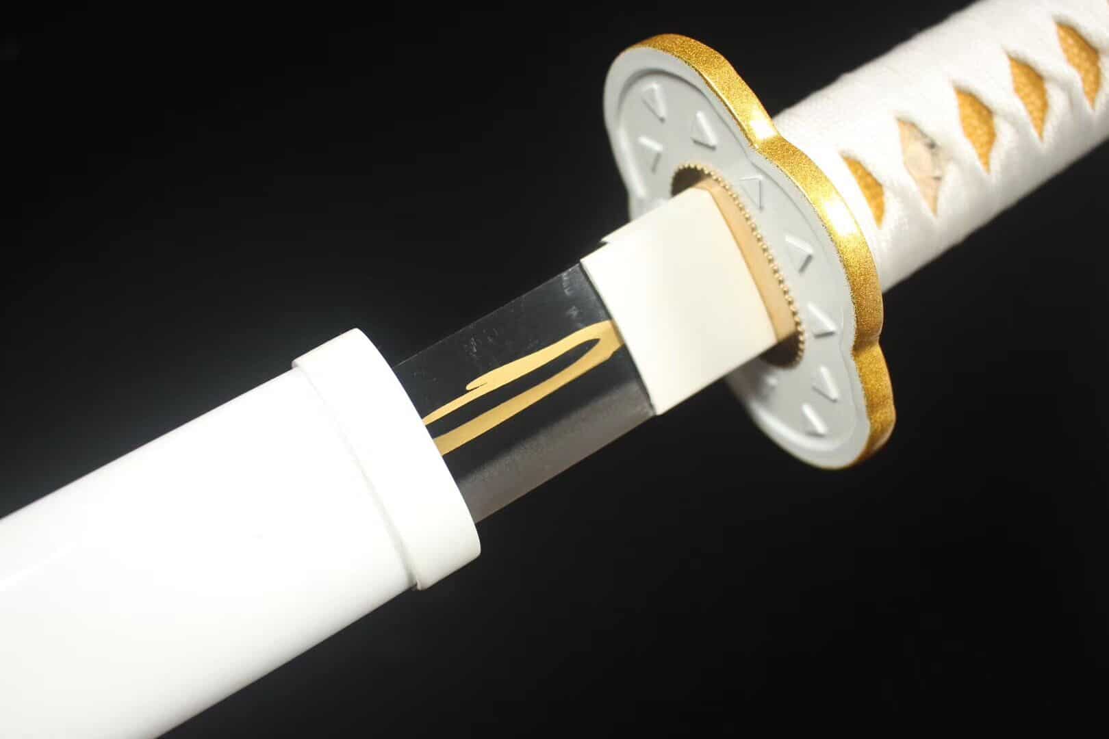Zenitsu Agatsuma Katana-Schwert – Gesamtansicht