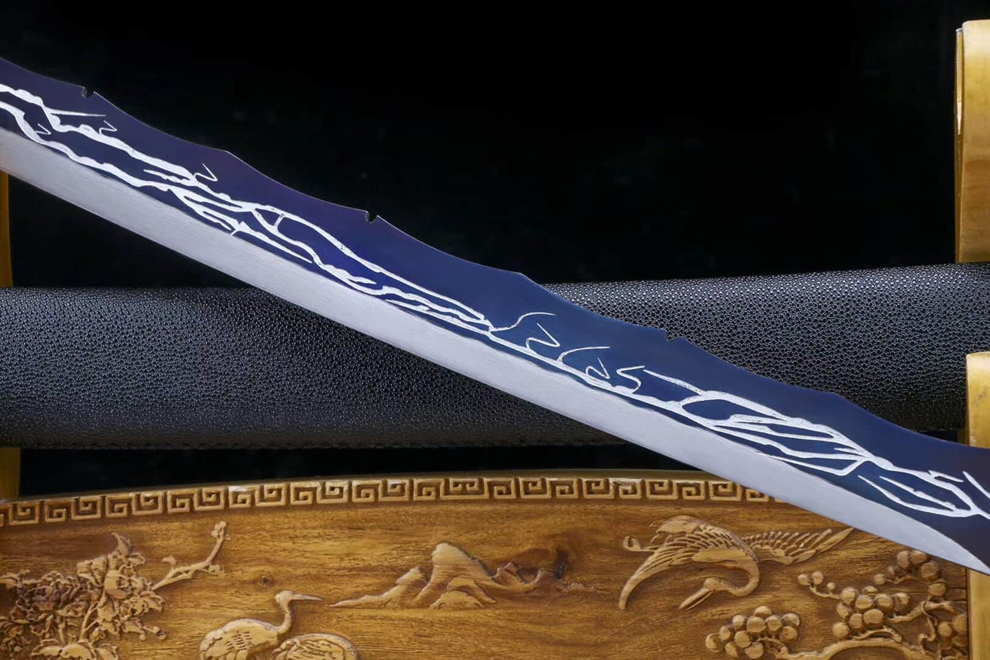 Katana Dragon Breath – Tsuba-Detail