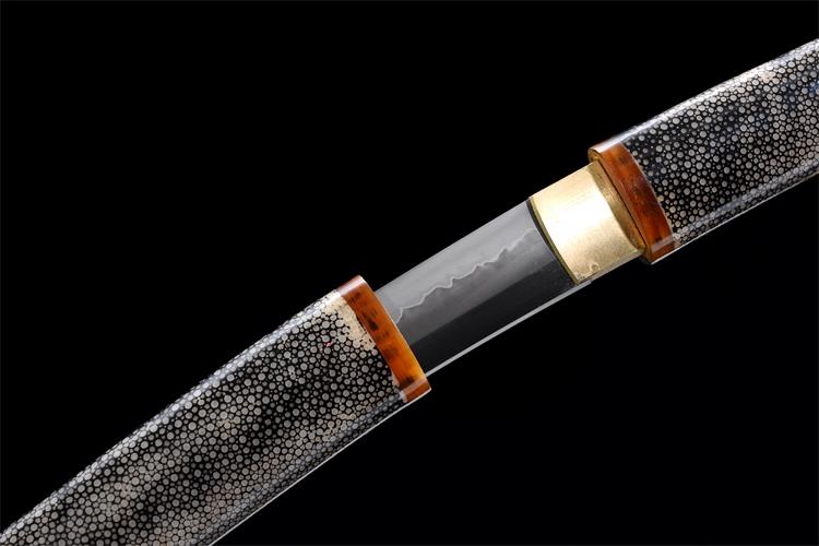 Tanto Eniwa Messer aus T10-Stahl mit echtem Hamon Chōji – Hauptansicht