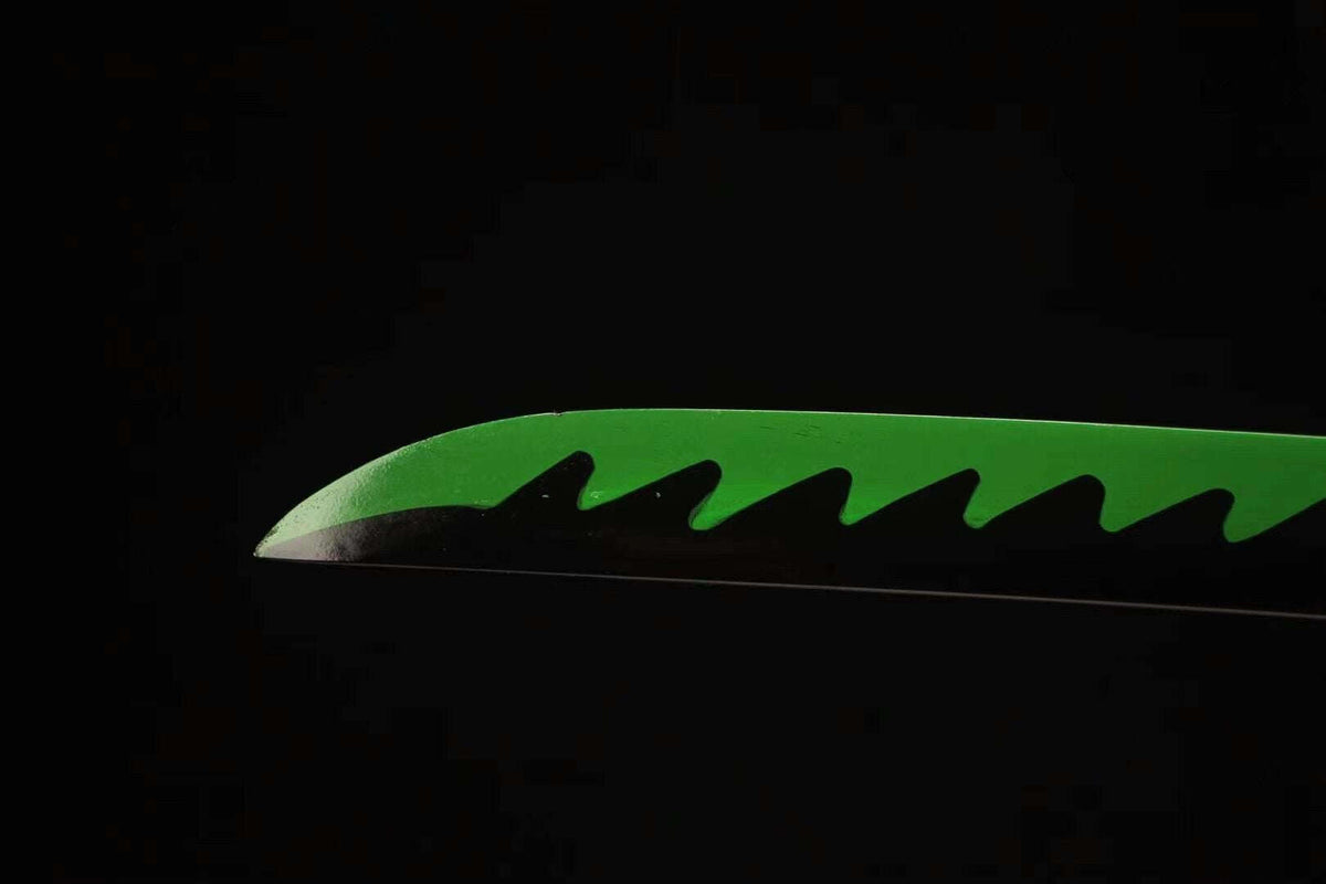 Sanemi Shinazugawa Katana-Schwert – Griff-Detail