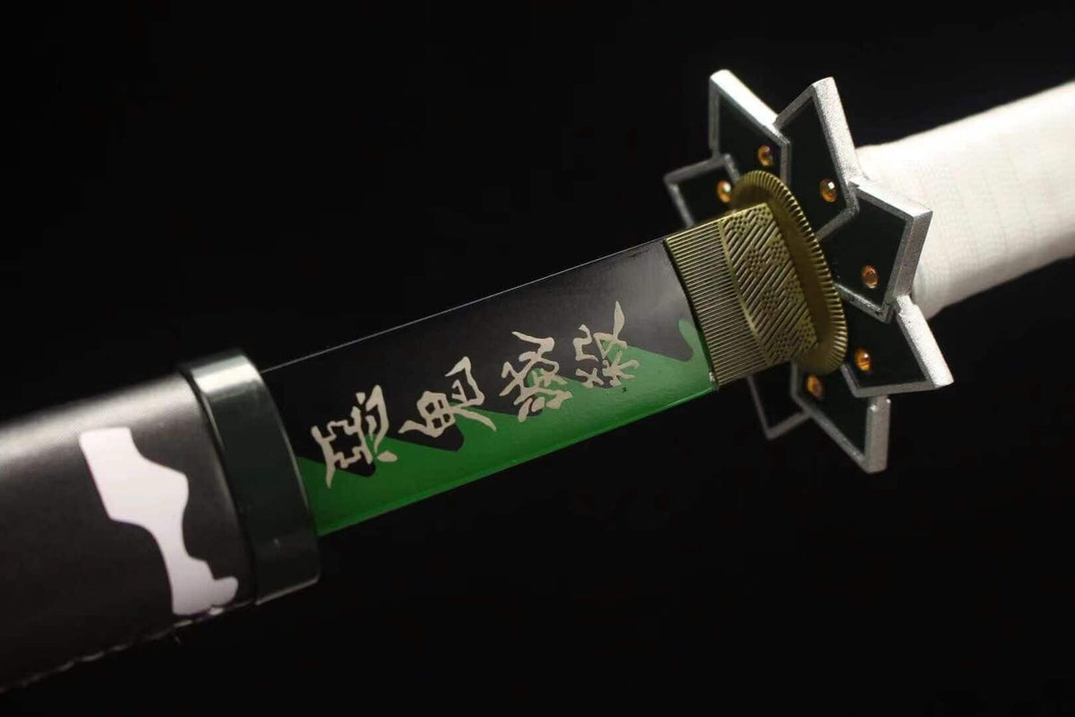 Sanemi Shinazugawa Katana-Schwert – Detailansicht