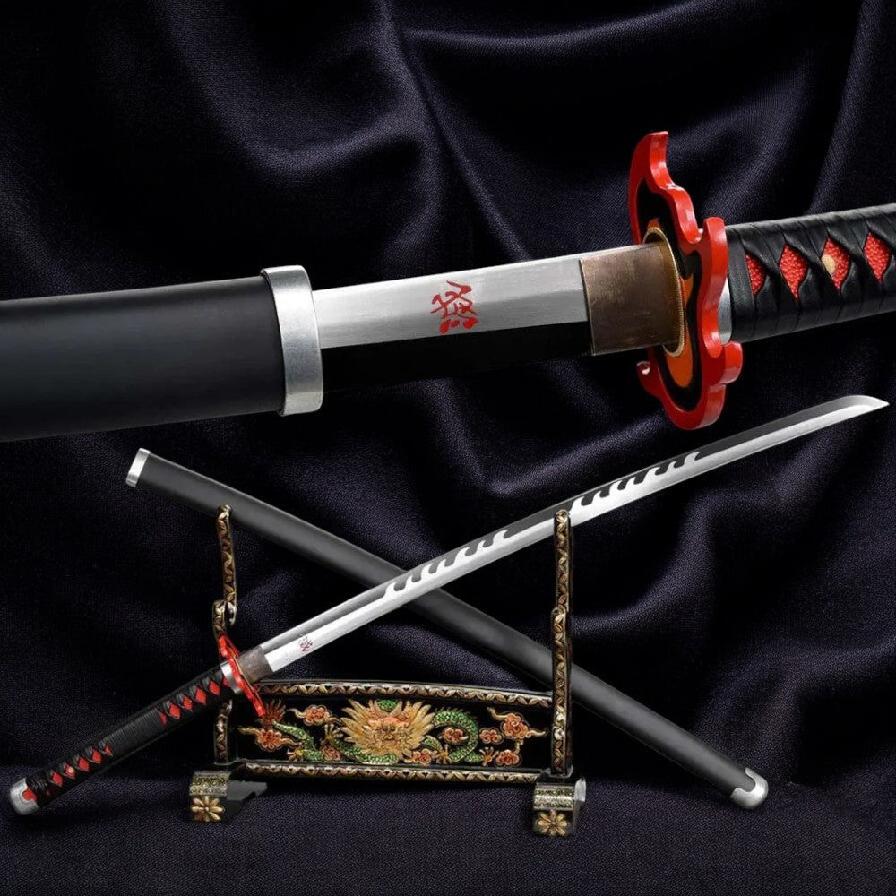 Tanjiro Kamado Katana-Schwert V2 – Hauptansicht