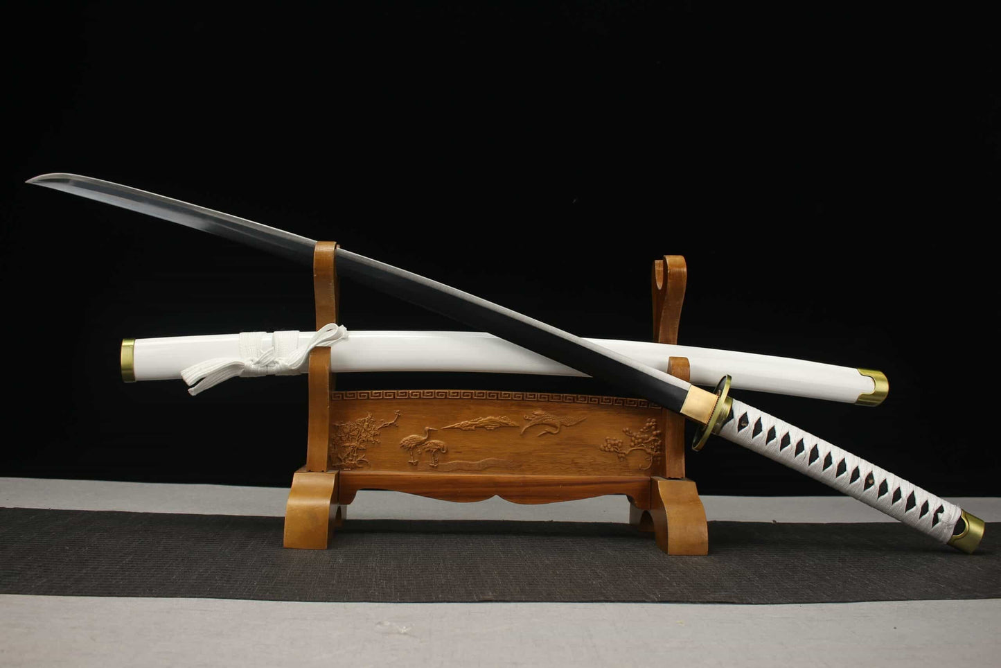 Wado Ichimonji Katana-Schwert – Griff-Detail