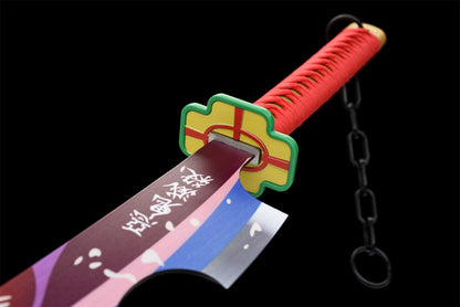 Tengen Uzui x2 Katana – Detailansicht