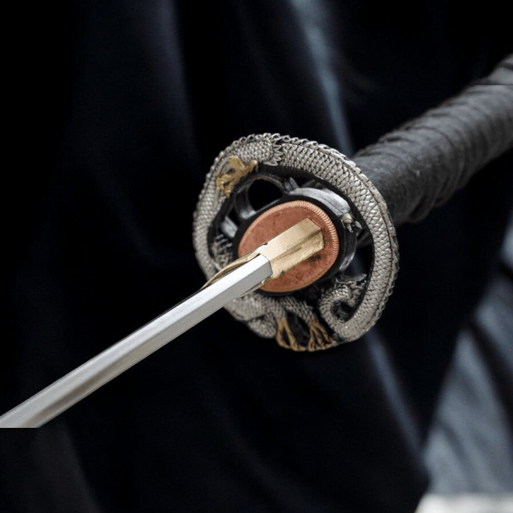 Kiryu Katana – Premium Edition – Griff-Detail