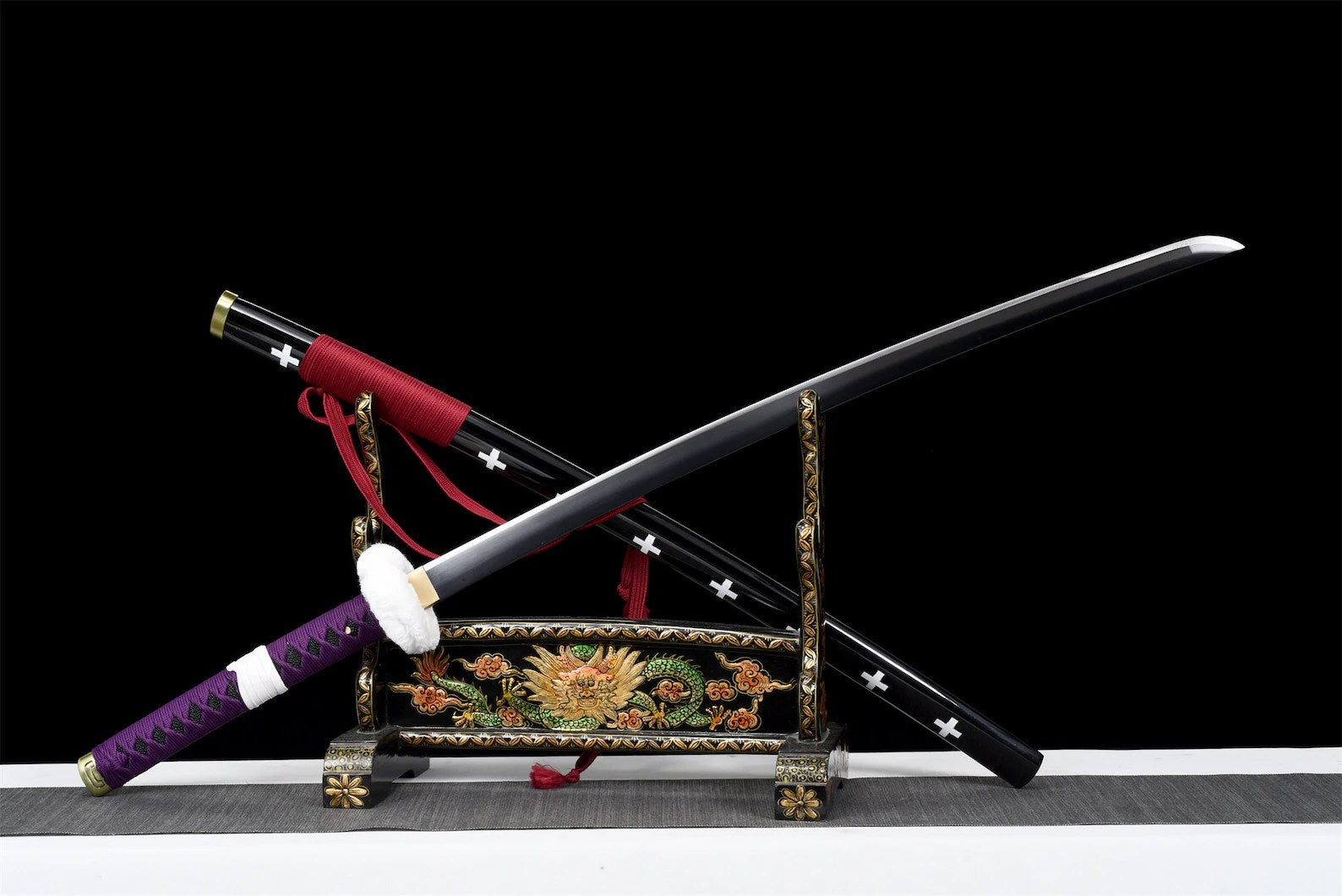 Trafalgar Law Katana-Schwert Kikoku – Griff-Detail