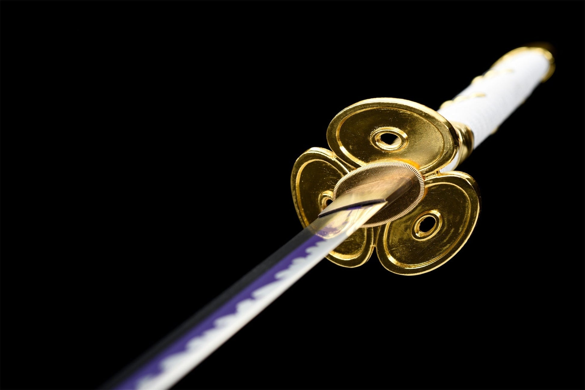 Amenohabakiri Kozuki Oden Katana-Schwert – Tsuba-Detail