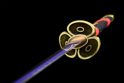 Black Enma Katana-Schwert – Gesamtansicht