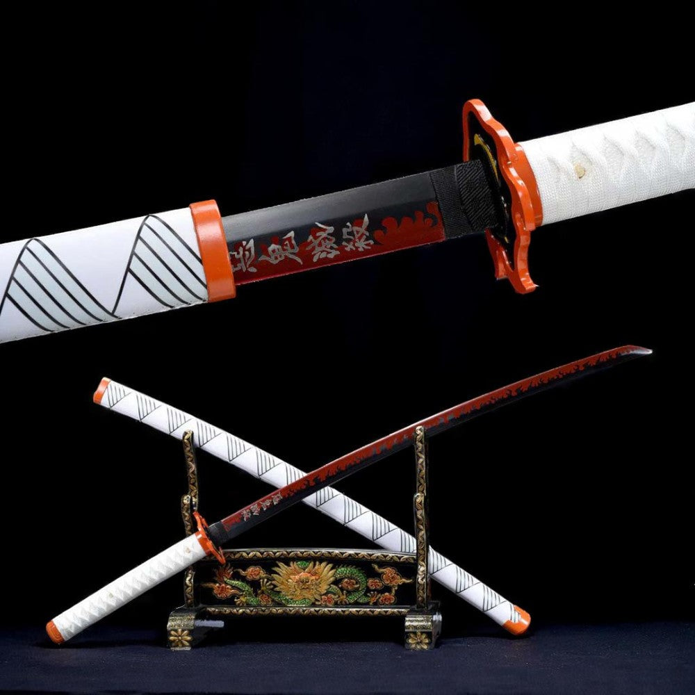 Rengoku Kyojuro Katana-Schwert – Hauptansicht