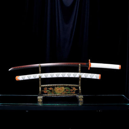 Rengoku Kyojuro Katana-Schwert – Gesamtansicht