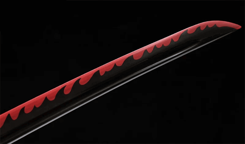 Mitsuri Kanroji Katana-Schwert – Klingenansicht