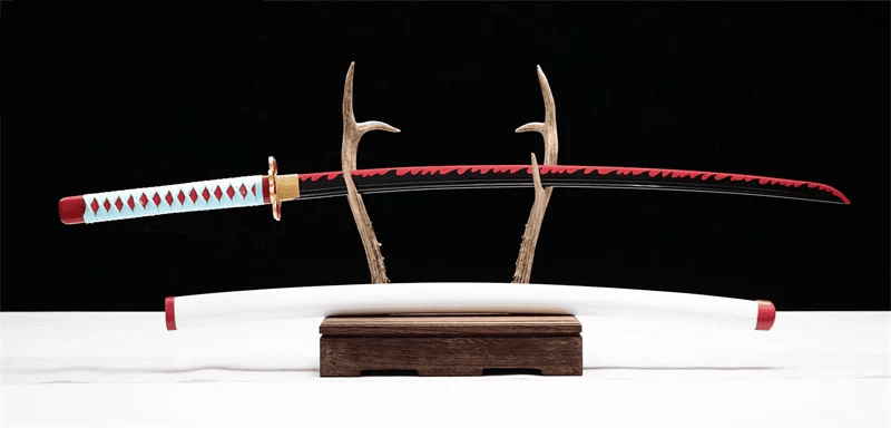 Mitsuri Kanroji Katana-Schwert – Griff-Detail