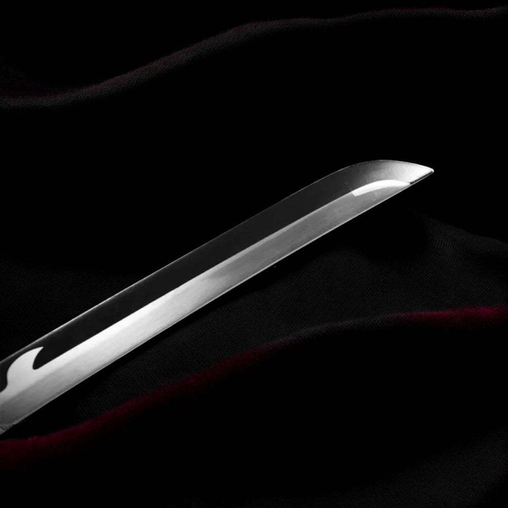 Tanjiro Kamado Katana-Schwert V2 – Gesamtansicht