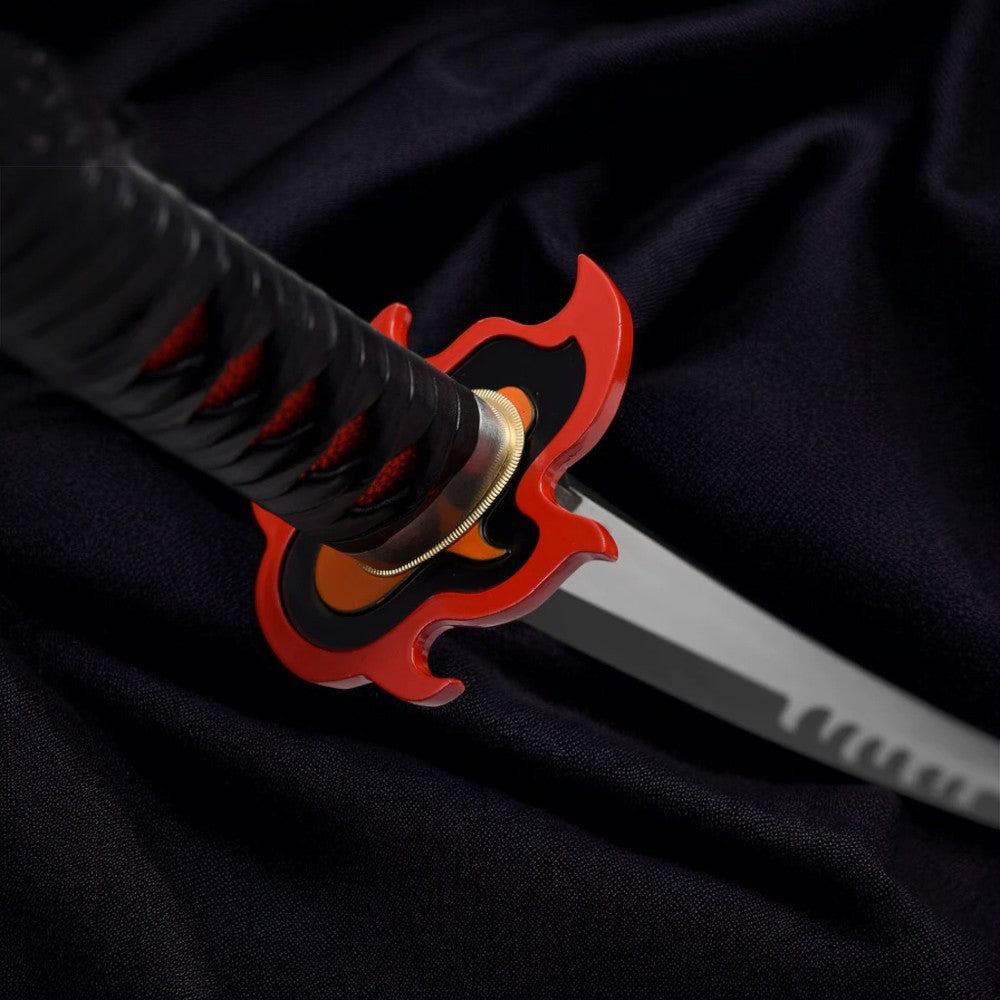 Tanjiro Kamado Katana-Schwert V2 – Klingenansicht
