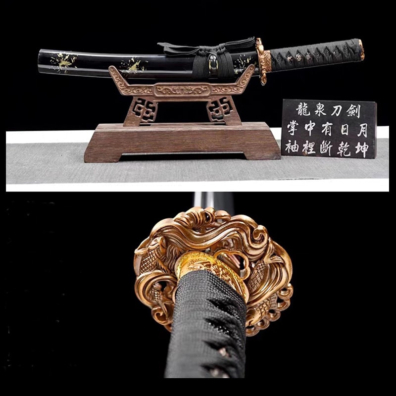 Tanto Saijo – japanisches Tanto-Messer aus T10-Stahl mit Saya