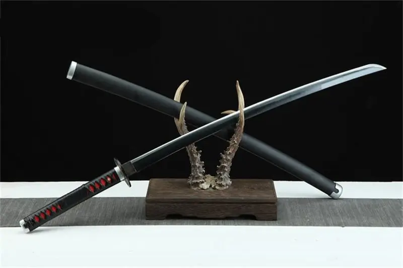 Tanjiro Kamado Katana-Schwert – Klingenansicht
